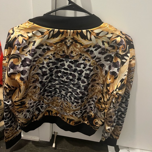 Print bomber jacket - Picture 2 of 2